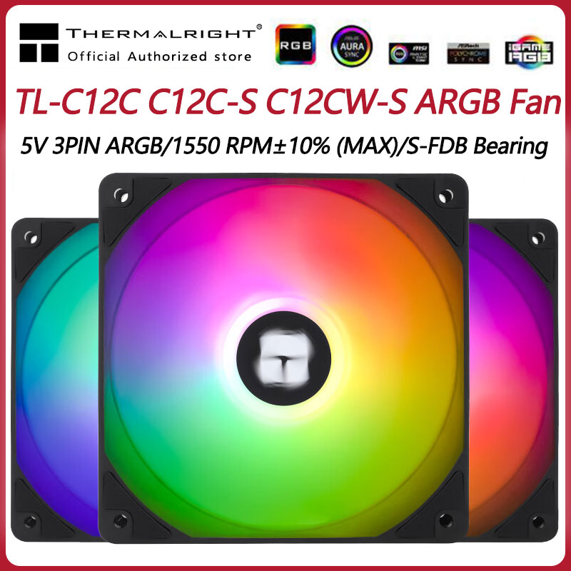 Esports Gaming Fan - Thermalright TL-C12C 3 en 1 120mm