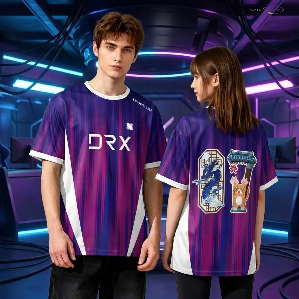 Esports Gaming Teams - DRX 2026 Nouveau T-shirt d'uniforme d'équipe