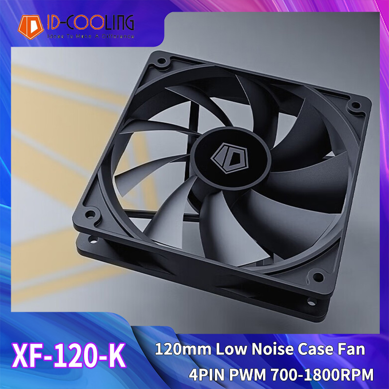 Esports Gaming Fan - ID-COOLING XF-120-K 120mm 4Pin PWM refroidisseur
