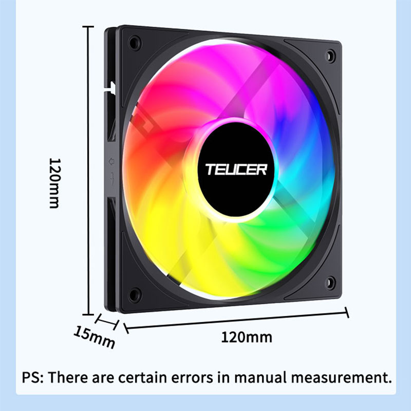 Teucer 120mm ventilateur de bo - Esports Gaming Fan avis et prix
