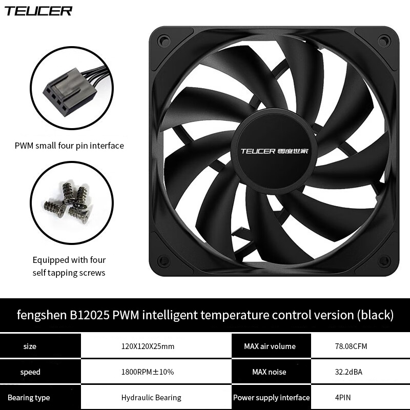 TEUCER PC boîtier d'ordinateur - Esports Gaming Fan avis et prix