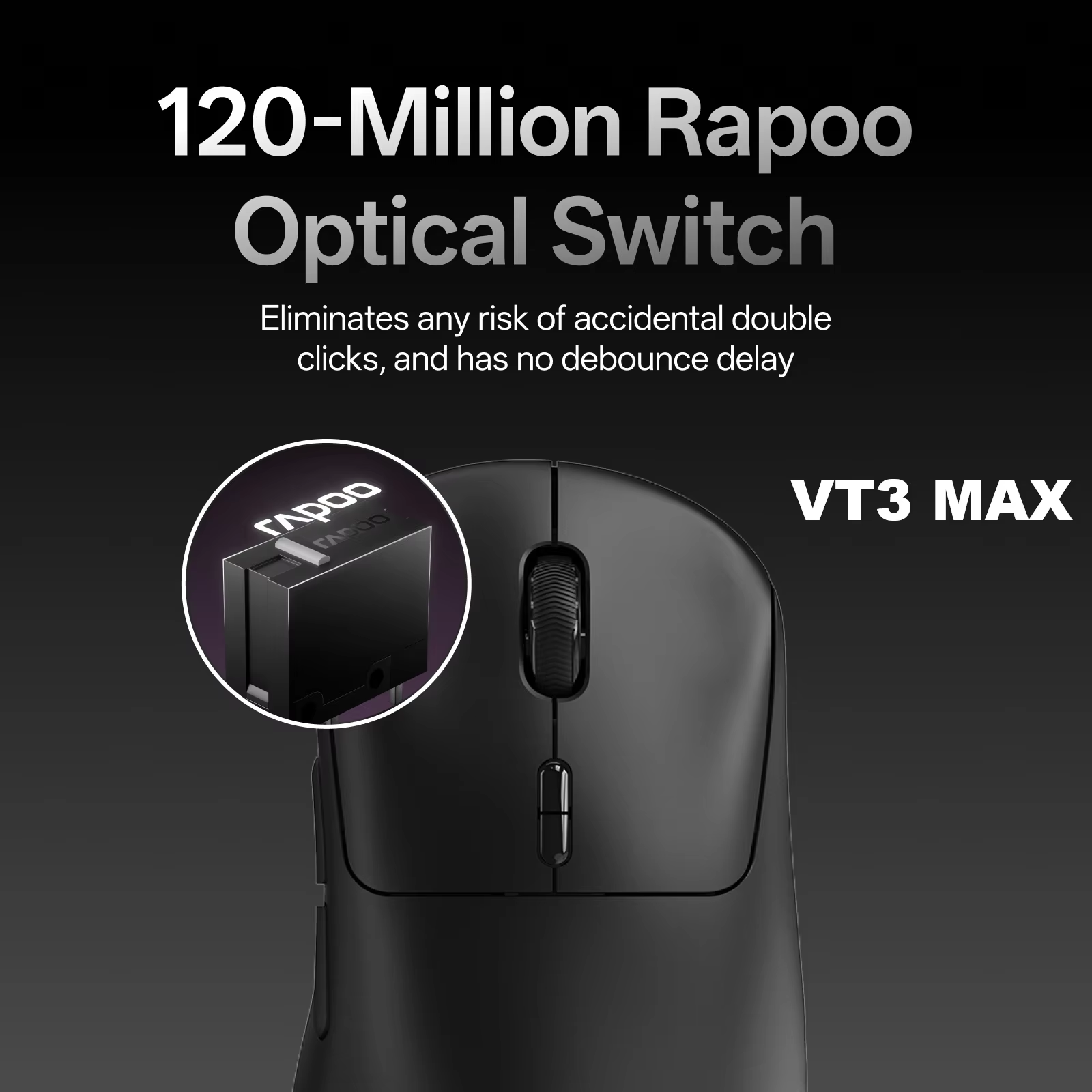 Souris de jeu sans fil Rapoo,  - Esports Gaming Design avis et prix