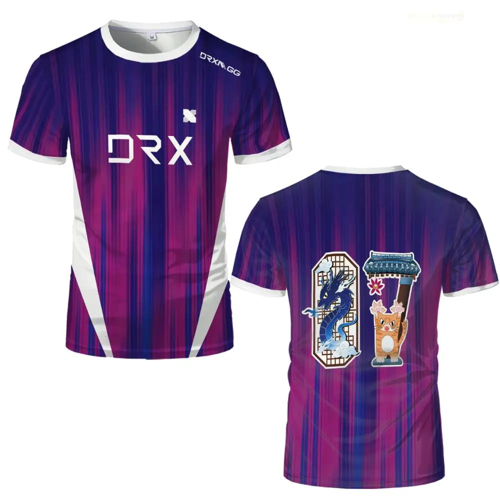 DRX 2026 Nouveau T-shirt d'uni - Esports Gaming Teams avis et prix