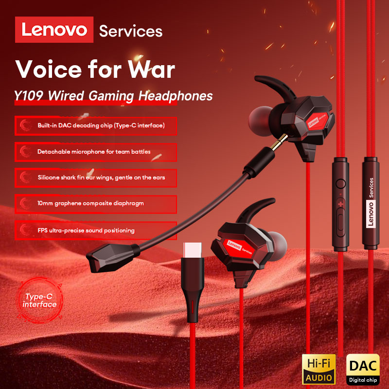 Casque de jeu filaire Lenovo Y - Esports Gaming Headphones avis et prix