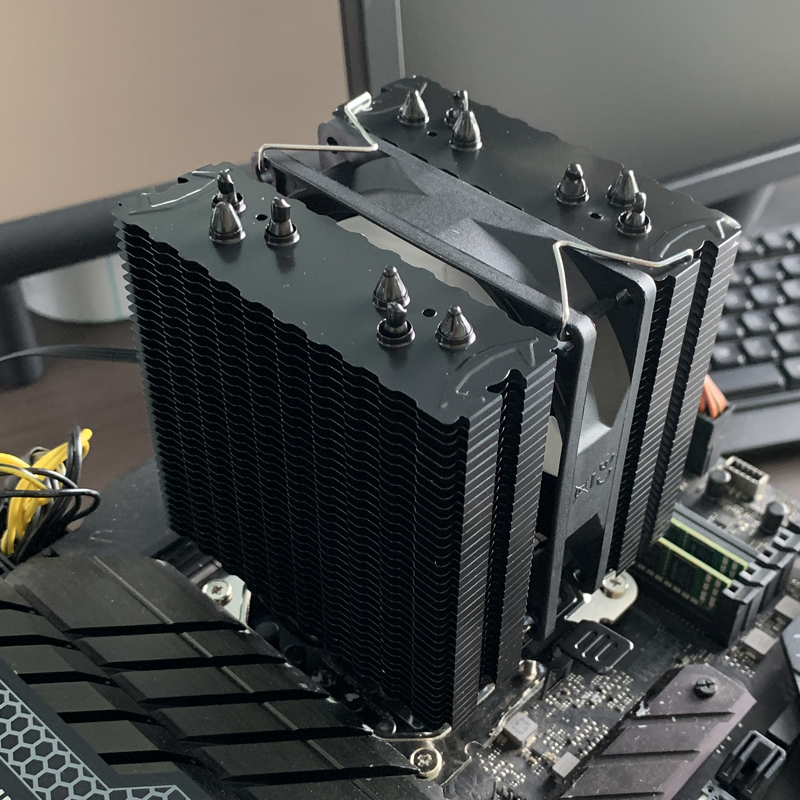 Refroidisseur d'air CPU 6 calo - Esports Gaming Fan avis et prix